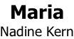 Maria Nadine Kern